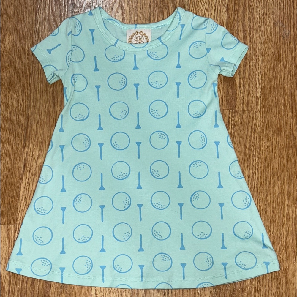 TBBC Golf Print Polly Play Dress